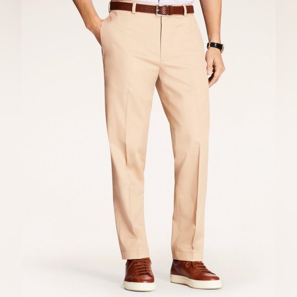 Brooks Brothers men’s Advantage Chino pants. Clark fit. 35x30. Dark Khaki.